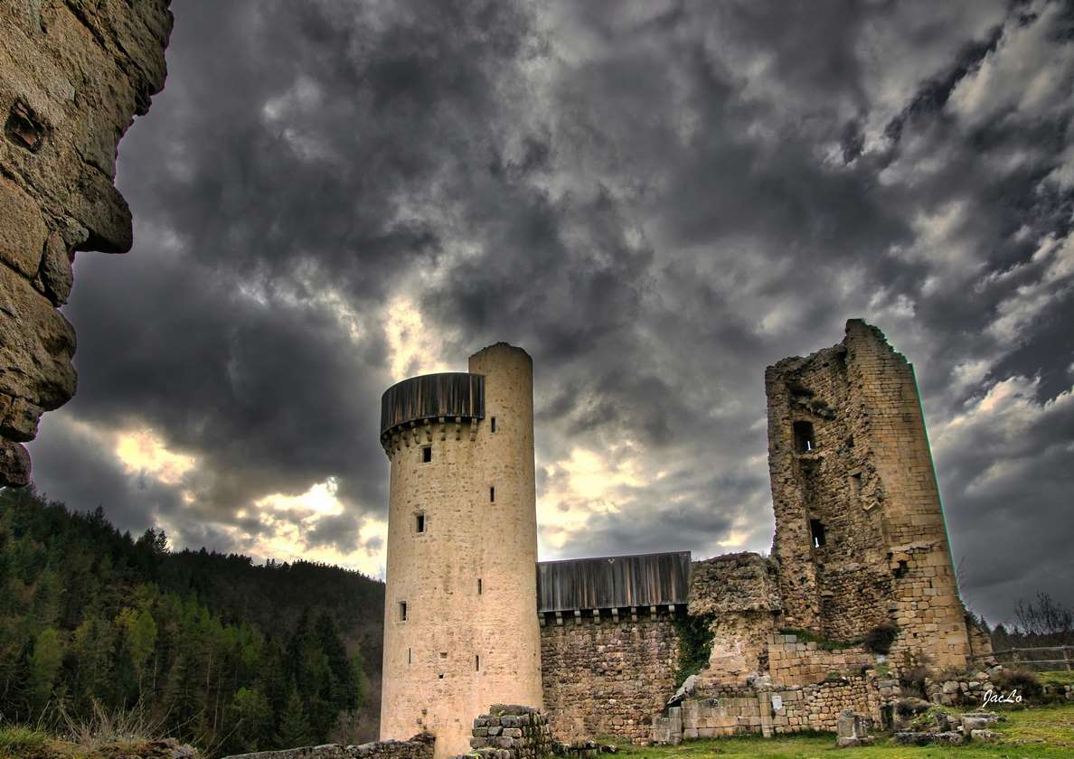 Le château de Rochebaron